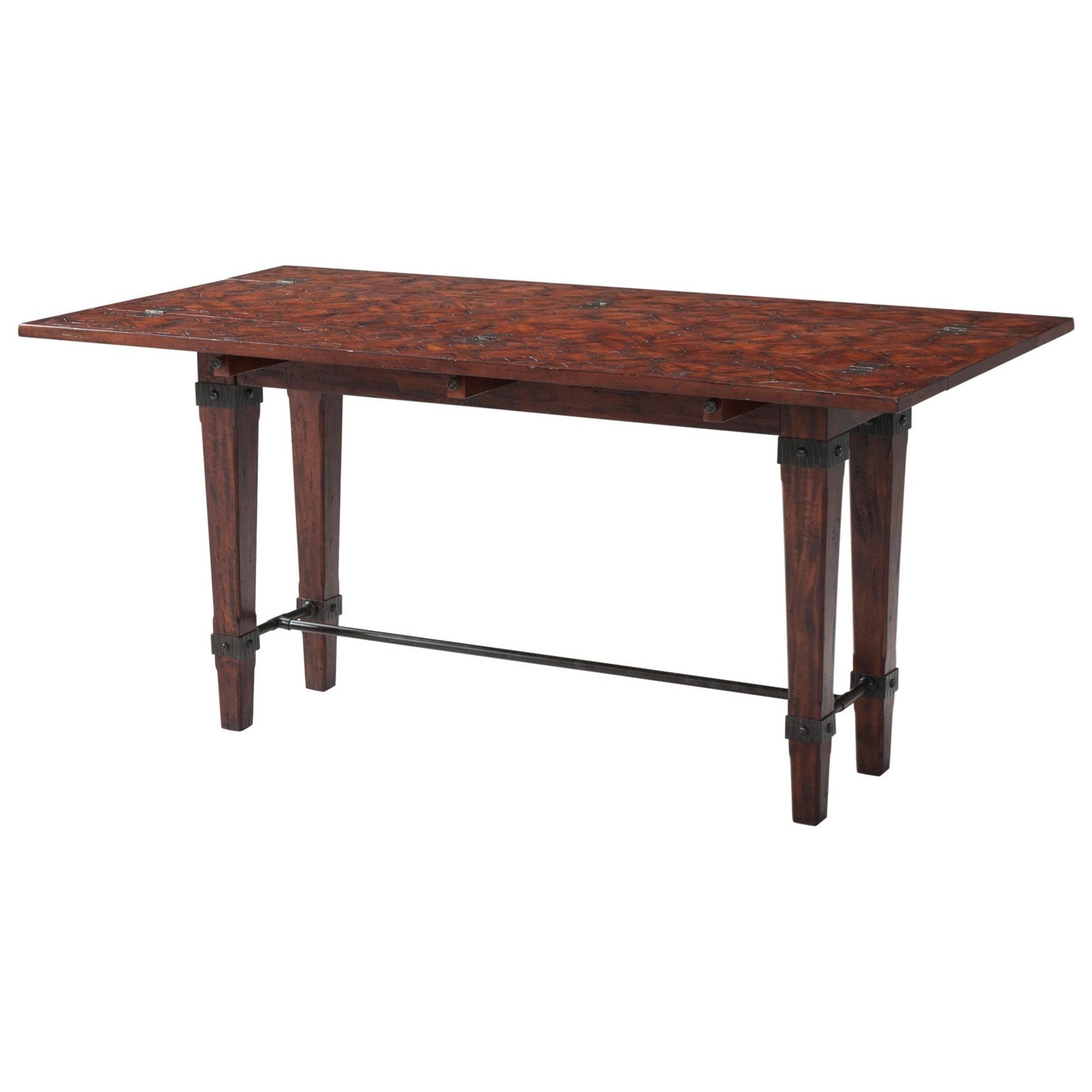 Flip top sofa table sales with stools